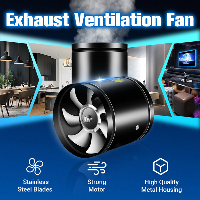 🔥Hot Sale 50% Off🔥Multifunctional Powerful Mute Exhaust Fan💨
