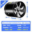 🔥Hot Sale 50% Off🔥Multifunctional Powerful Mute Exhaust Fan💨