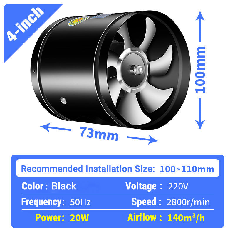🔥Hot Sale 50% Off🔥Multifunctional Powerful Mute Exhaust Fan💨