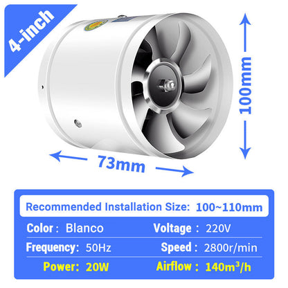 🔥Hot Sale 50% Off🔥Multifunctional Powerful Mute Exhaust Fan💨