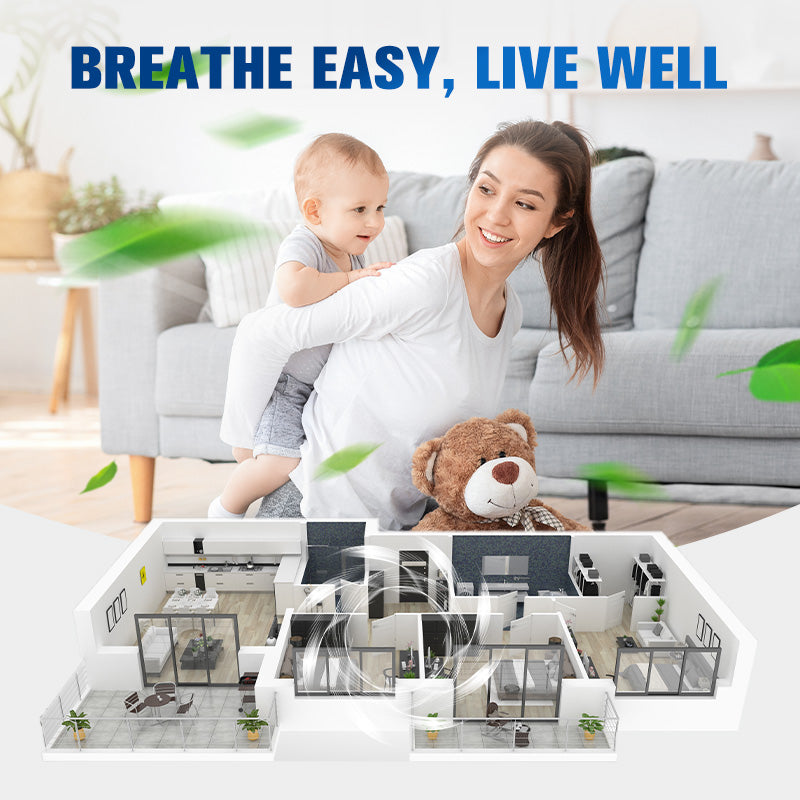 🔥Hot Sale 50% Off🔥Multifunctional Powerful Mute Exhaust Fan💨