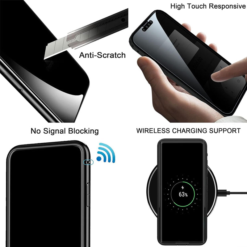 🔥🔥🔥Hot Sale For 50% 0FF🔥🔥🔥Double-Sided Tempered Glass Fully Protective Phone Case📱🛡️