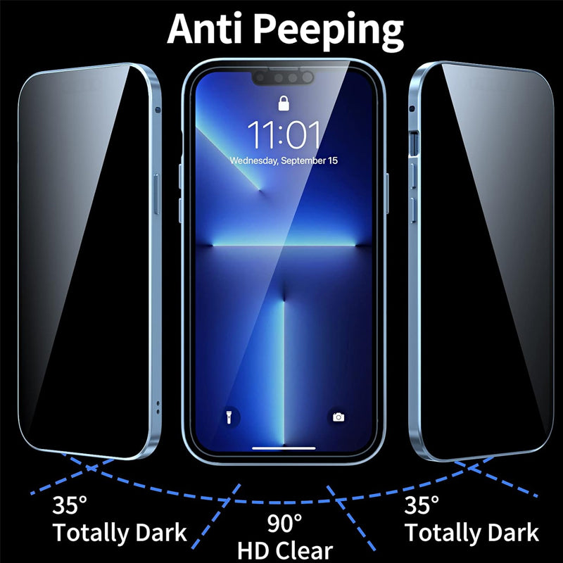 🔥🔥🔥Hot Sale For 50% 0FF🔥🔥🔥Double-Sided Tempered Glass Fully Protective Phone Case📱🛡️